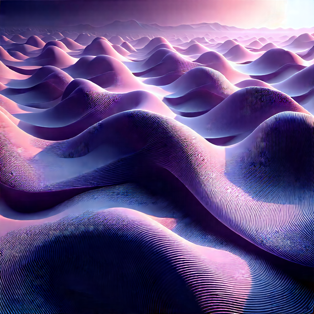 Abstract Advertising Photography: Woven Flow With Image, There