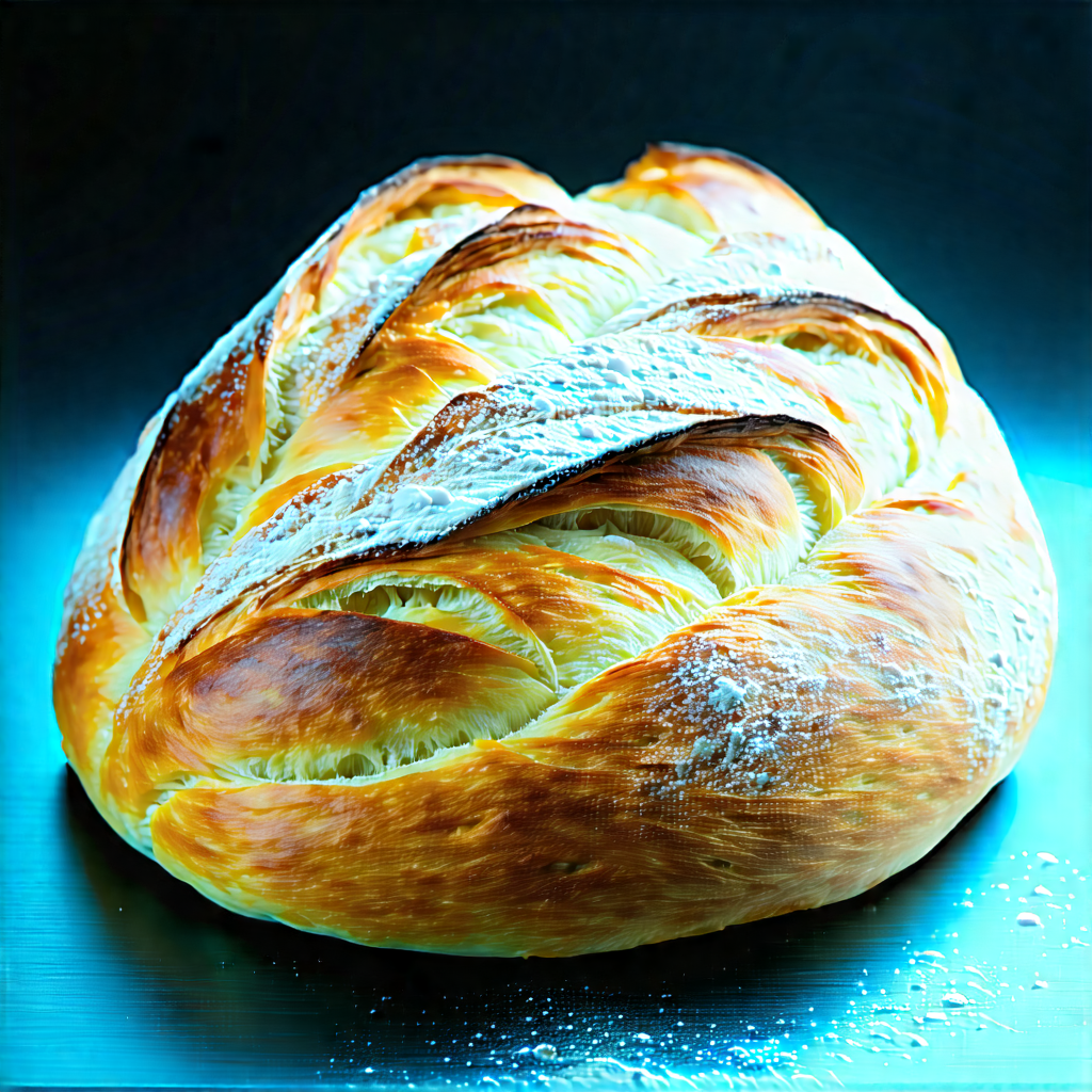 Lifestyle Professional Photography: Artisanal Bread Prepared With Seasonal Produce With Large, Round