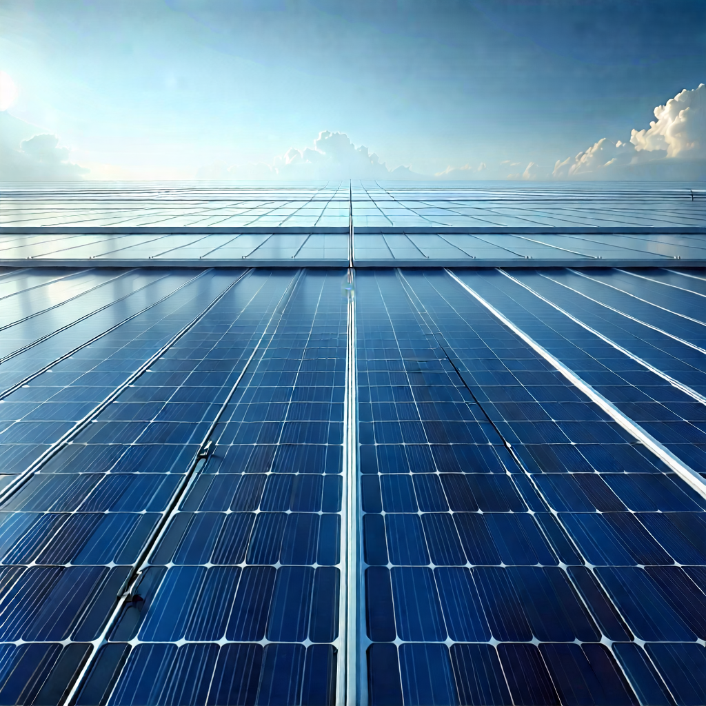 Tech Editorial Photography: Innovative Renewable Energy Design With Large Solar