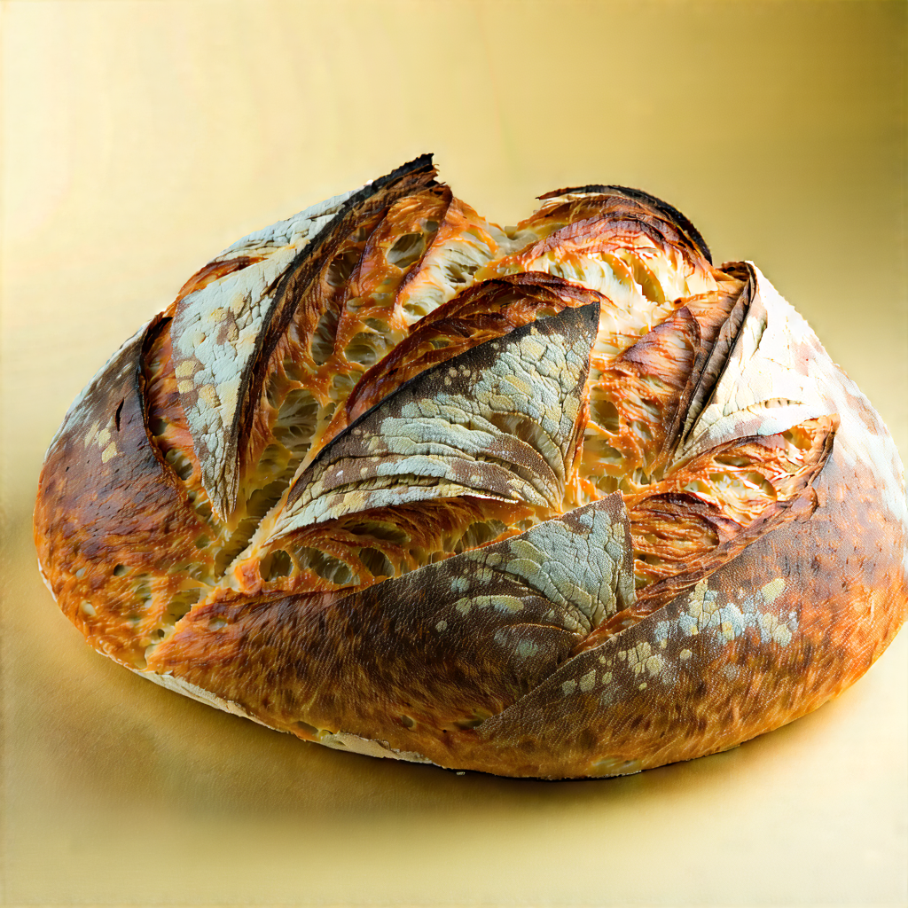 Lifestyle Product Photography: Artisanal bread prepared with seasonal produce