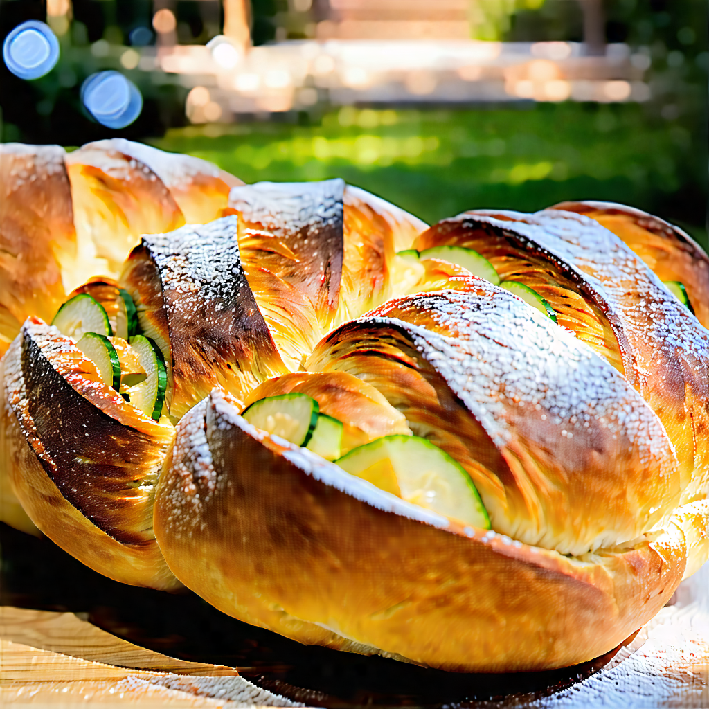 Lifestyle Editorial Photography: Artisanal Bread Prepared With Seasonal Produce With Delicious Pastry,