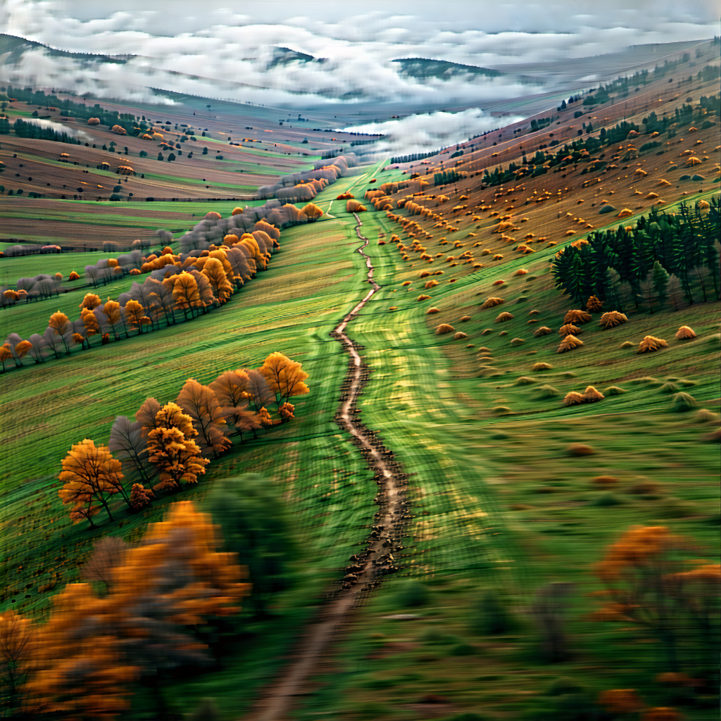 Lifestyle Aerial Photography: Autumn Hike During Winter With Beautiful Mountain