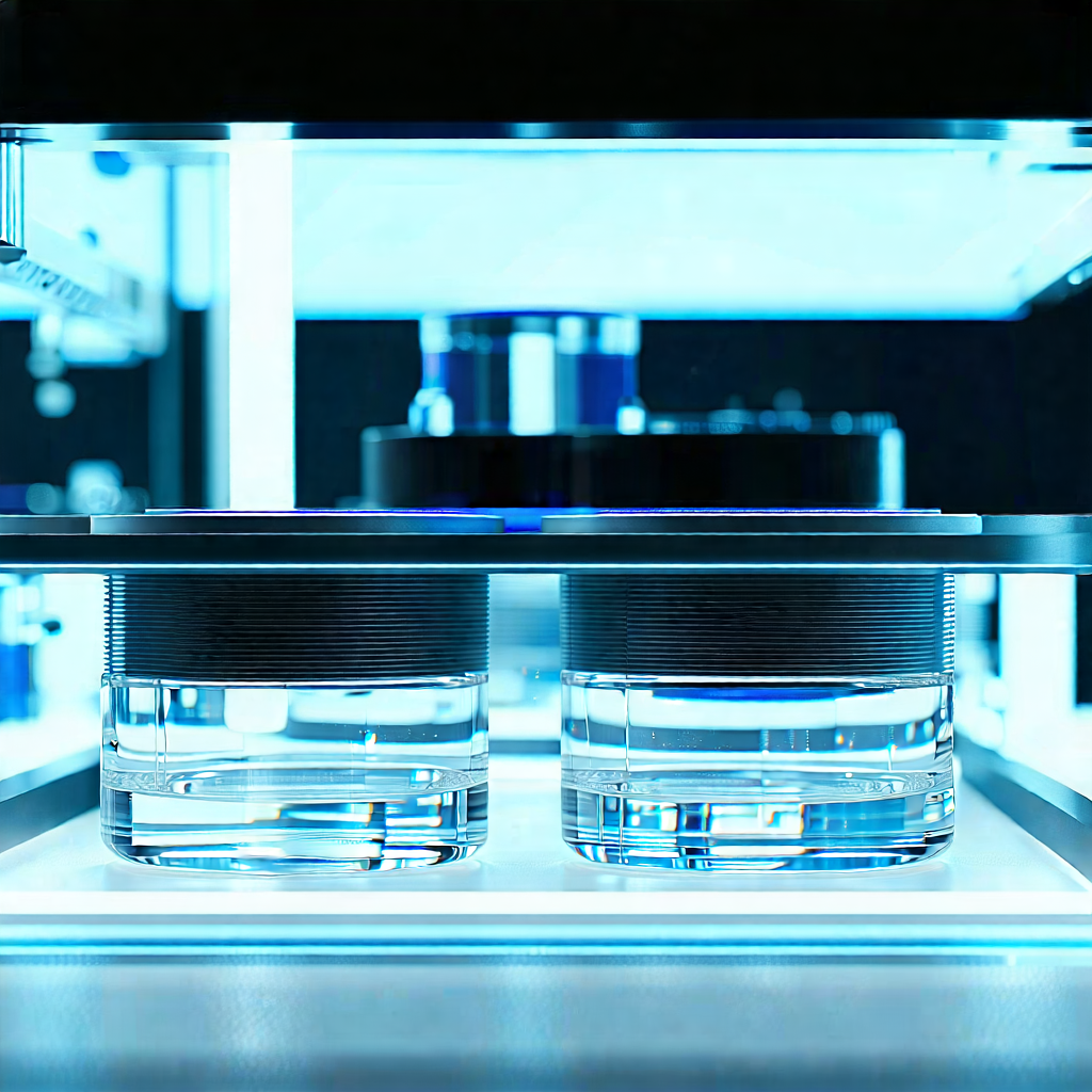 Tech Advertising Photography: Financial Technology In (modern:1.47) Laboratory With Laboratory Setting