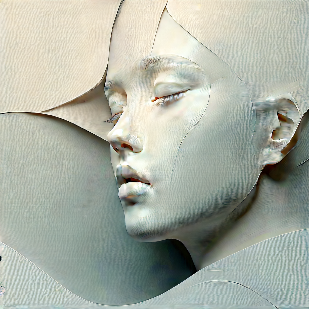 Abstract Digital Art: (minimalist:1.45) series with tonal variation