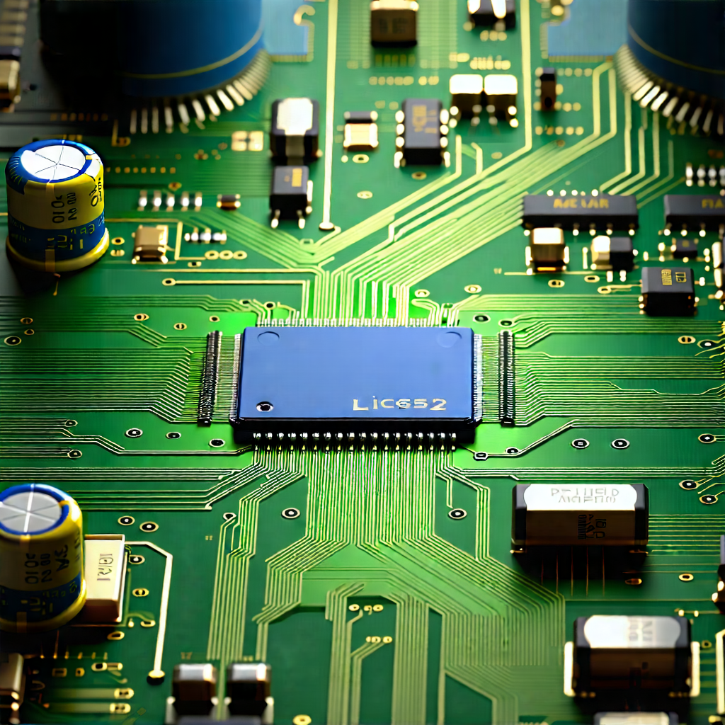 Tech Unreal Engine: Close-up of electronic circuit