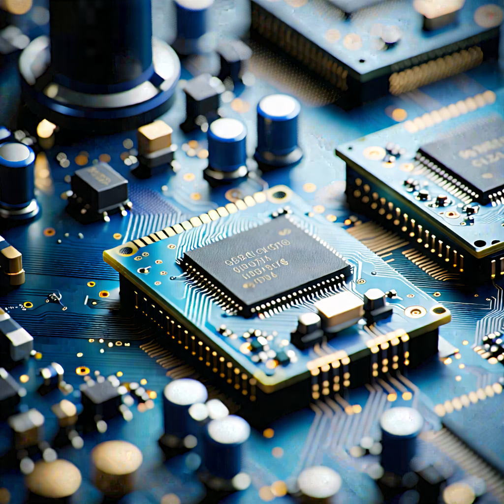 Tech Tilt-Shift Photography: Close-up of sensor array