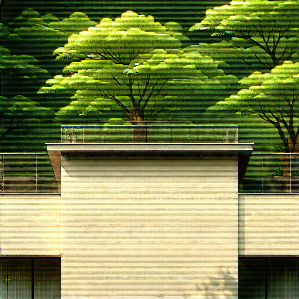 Lifestyle Architectural Photography: Spring Gardening During Holiday Season With Large Building
