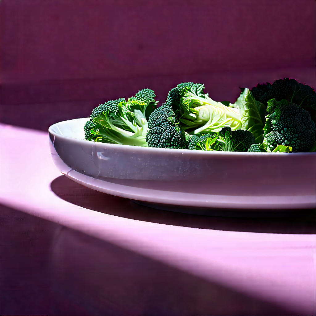 Lifestyle Product Photography: Farm-to-table Meal Prepared With Vibrant Colors With White Plate