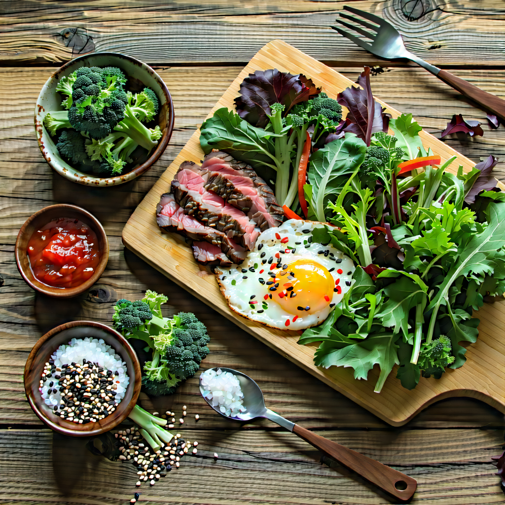 Lifestyle Drone Photography: Farm-to-table meal prepared with organic components