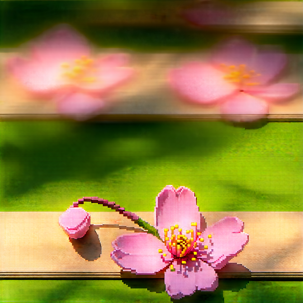 Lifestyle Blueprint Style: Spring Gardening During Spring With Close-up Pink
