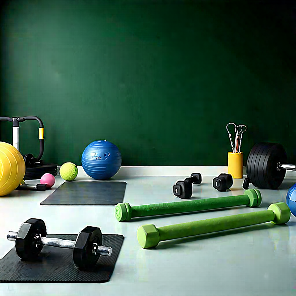 Lifestyle Cinema 4d: Wellness Scene With Fitness Equipment With Image, There