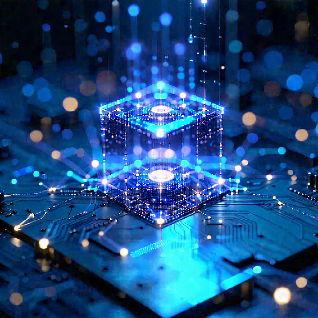 Tech Hdr Photography: Blockchain network visualization