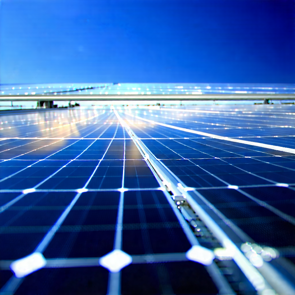 Tech Long Exposure Photography: Innovative Renewable Energy (design:1.36) With Solar Panel