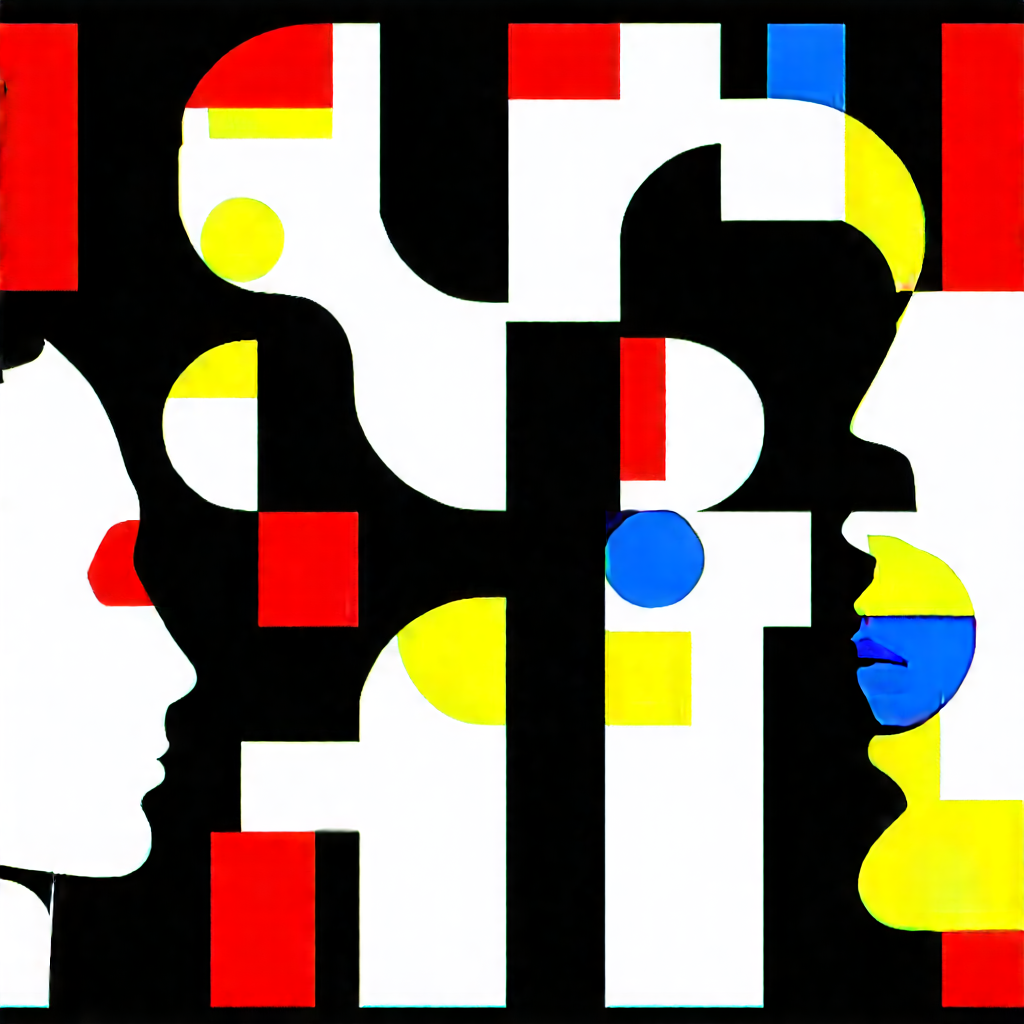 Abstract Bauhaus Style: Conceptual representation of diversity