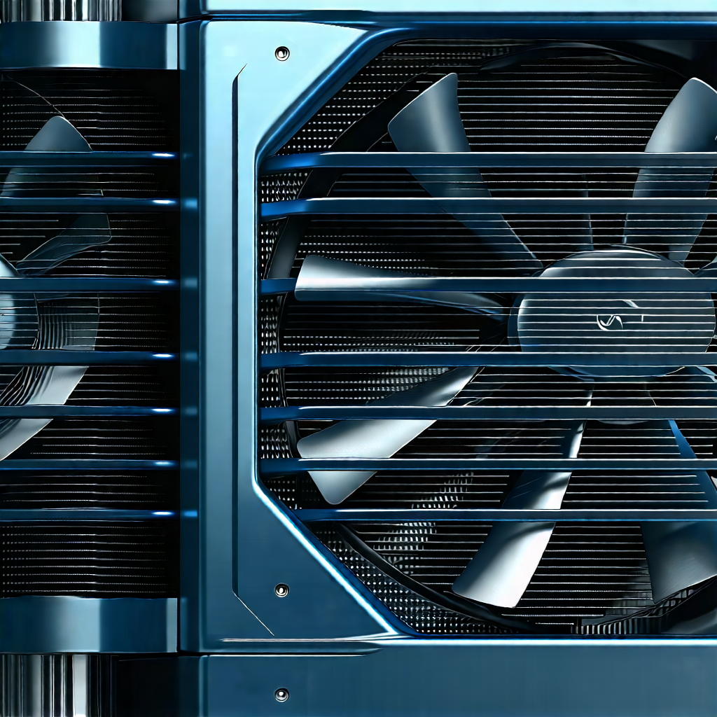 Tech Cinema 4D: Close-up of cooling system