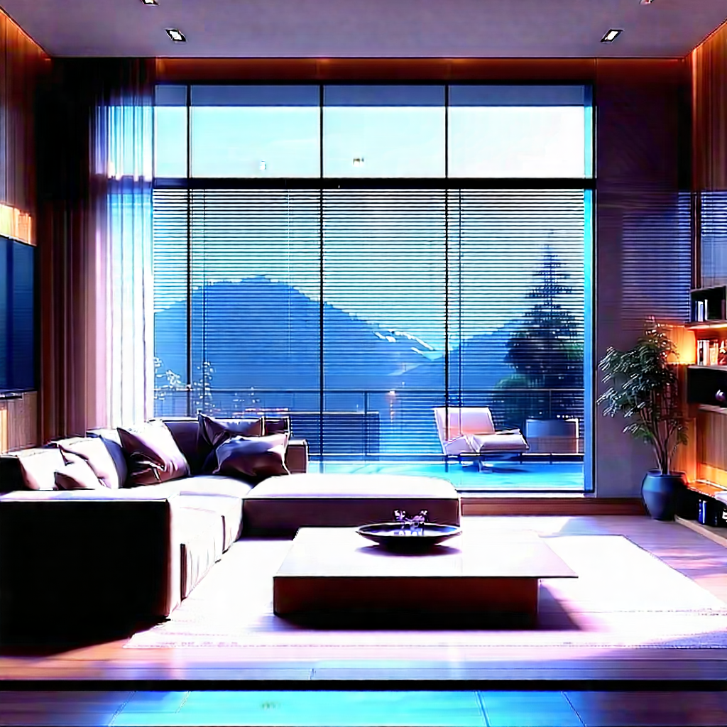 Lifestyle Drone Photography: Cozy Living Room With Minimalist Decor With Rendering Living