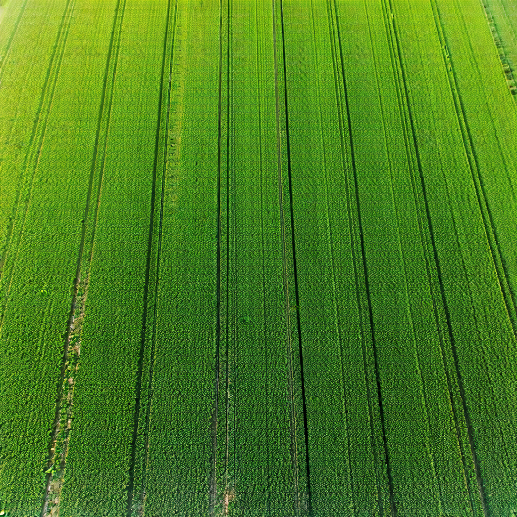 Tech Aerial Photography: Agricultural technology in tech office