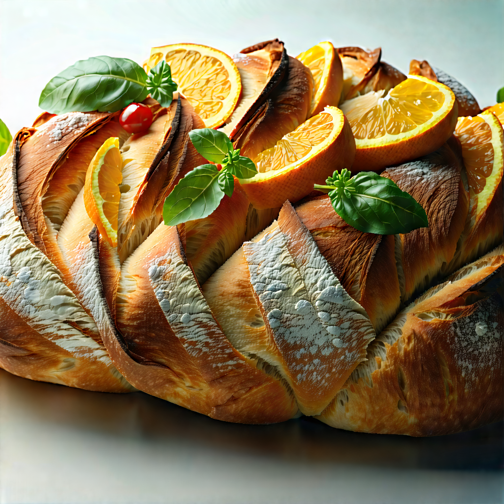 Lifestyle Advertising Photography: Artisanal Bread Prepared With Seasonal Produce With Delicious Bread