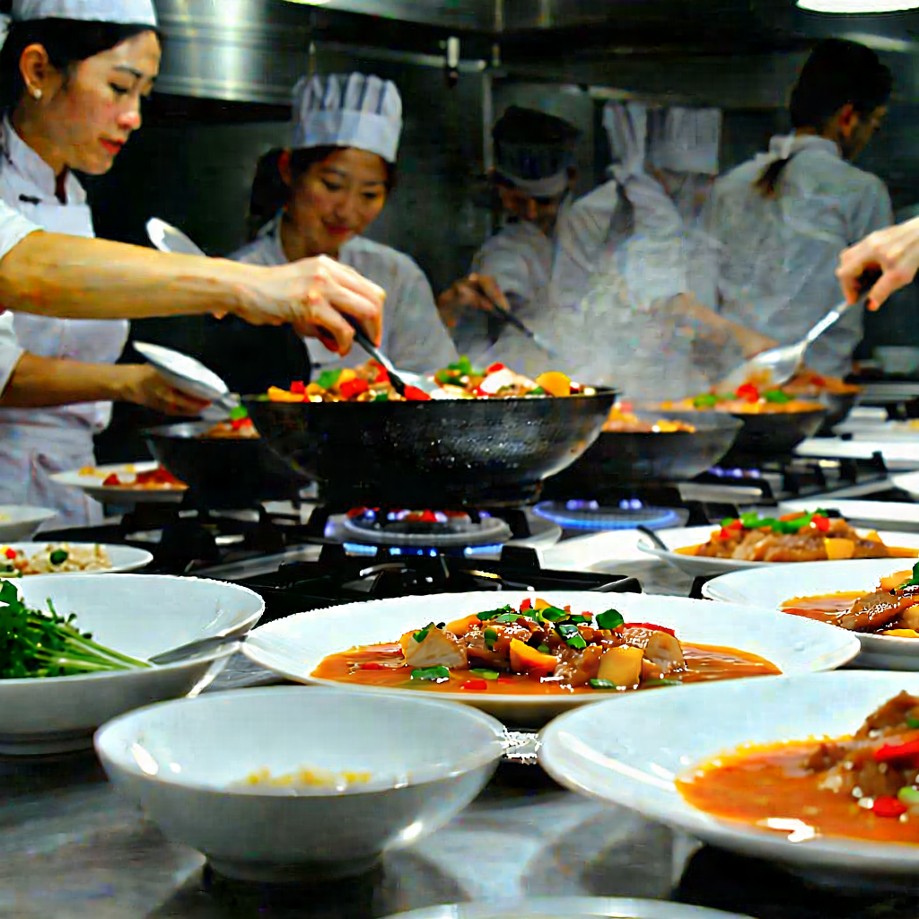 Lifestyle Tilt-Shift Photography: Cooking class with community group