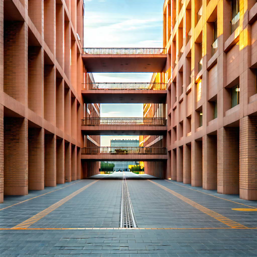 Urban Professional Photography: Urban street with modern architecture