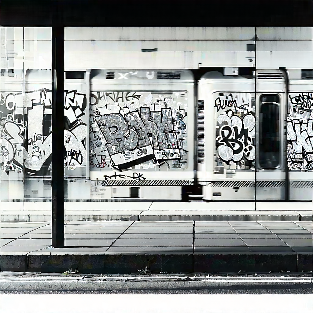 Urban Commercial Photography: Urban street art viewing scene