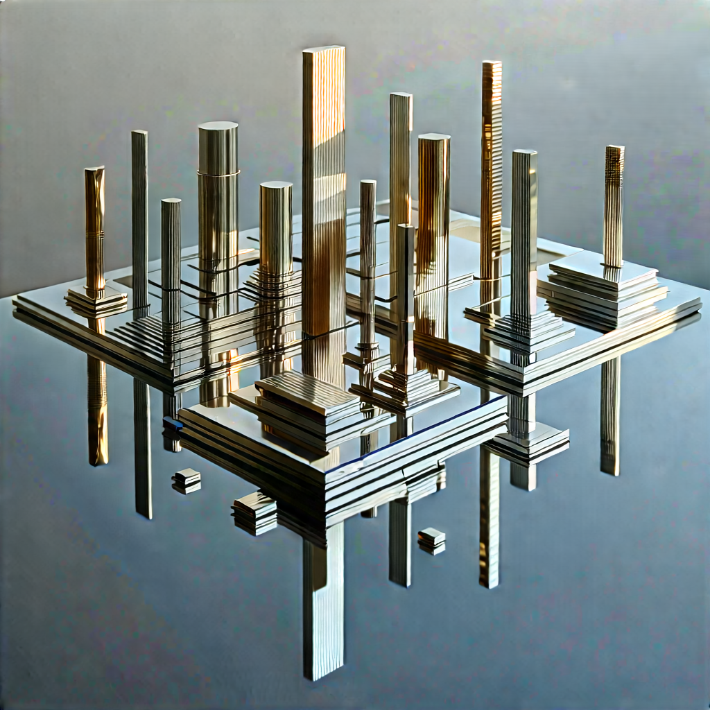 Abstract Infrared Photography: Metal Arrangement With (reflection:1.44) With Large, Intricate