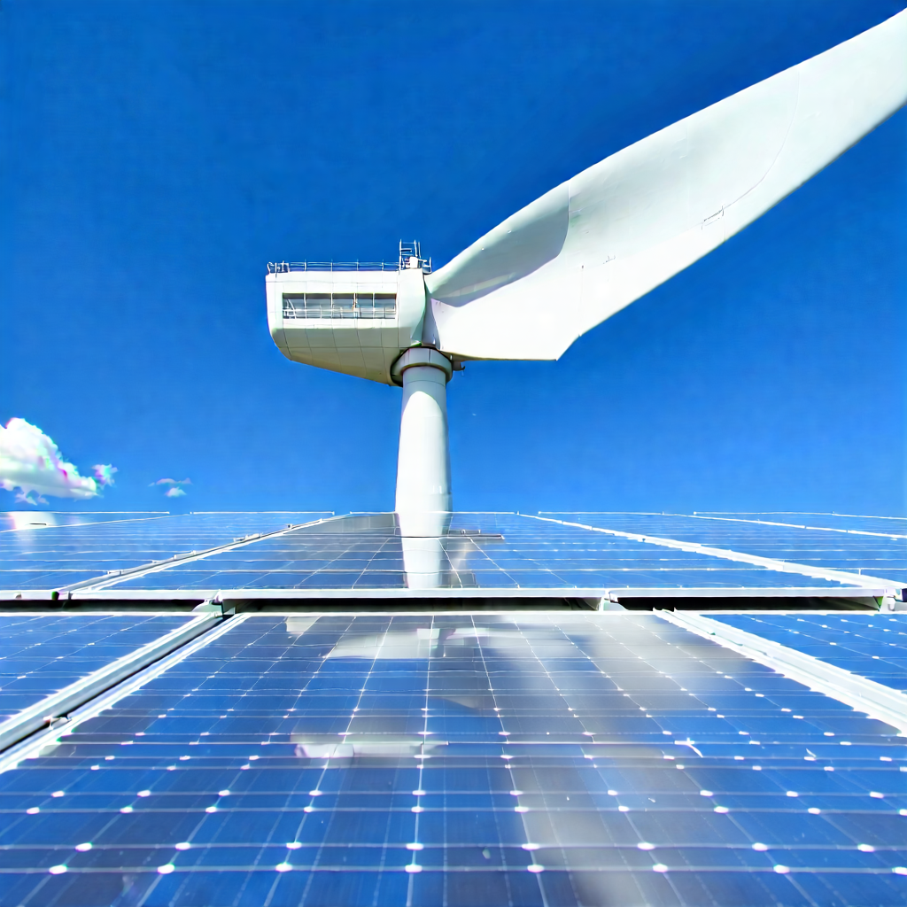 Tech Commercial Photography: Innovative Renewable Energy Design With Large Wind