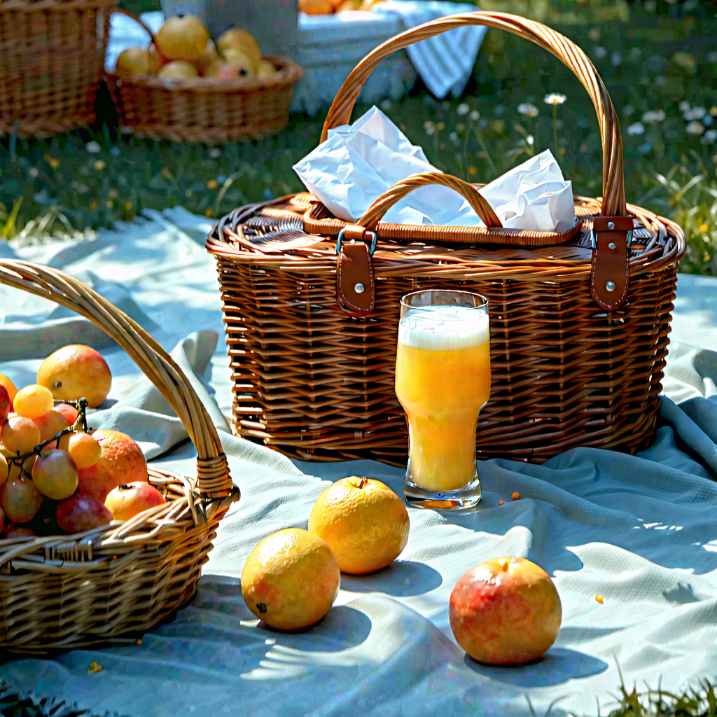 Lifestyle Architectural Photography: Summer Picnic During Autumn With There Picnic