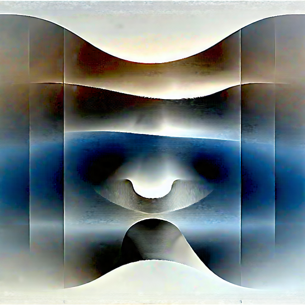 Abstract Generative Art: Order represented through layered elements