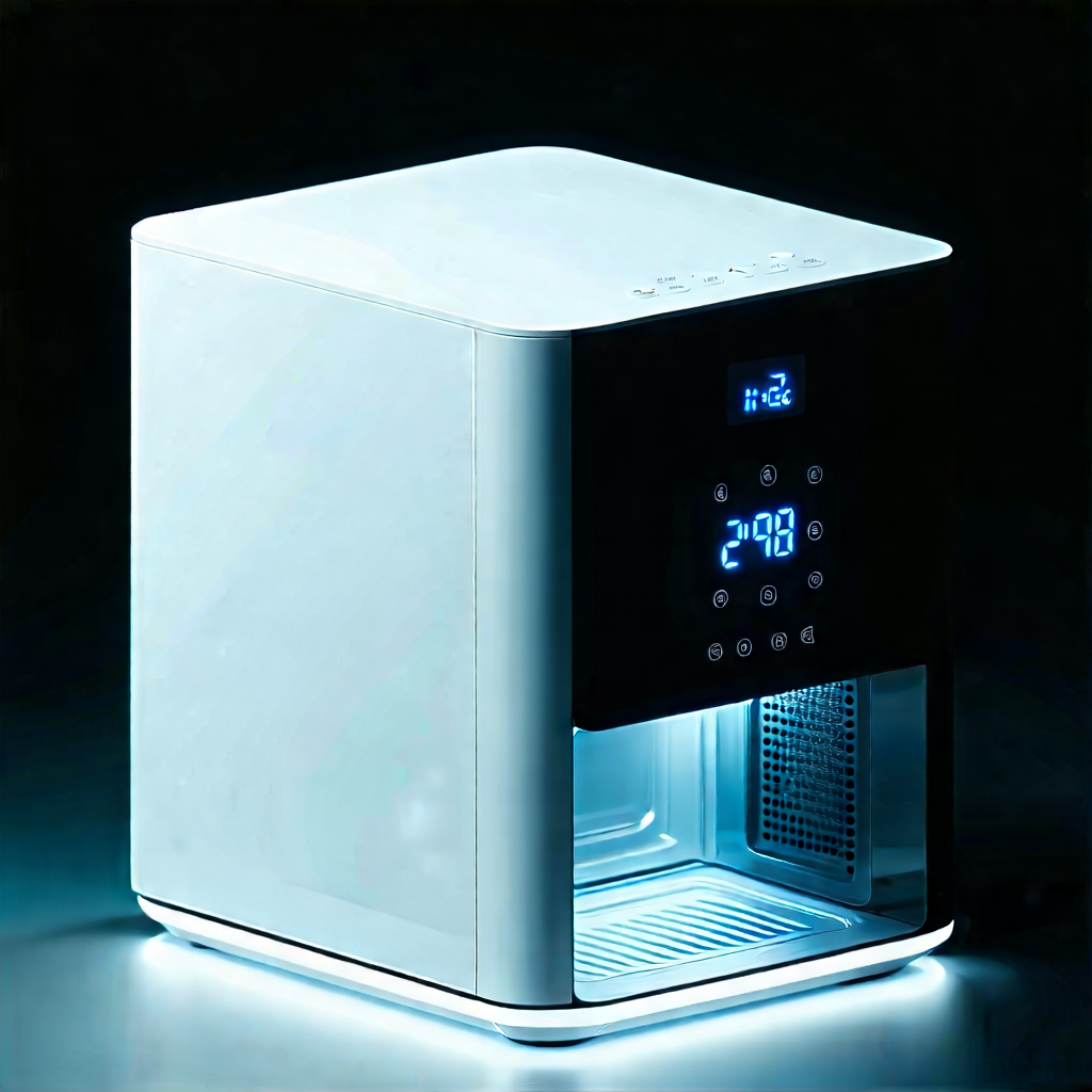 Tech Isometric Design: Innovative Smart Appliance (design:1.18) With Small White
