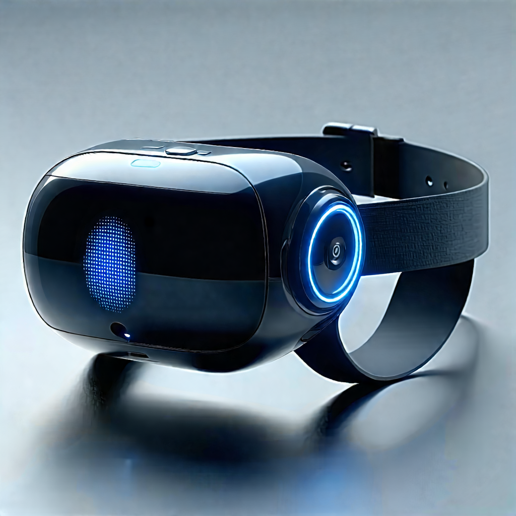 Tech Vector Art: Innovative Wearable Device (design:1.43) With Close-up Pair