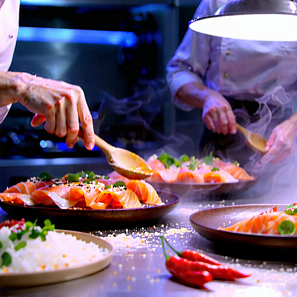 Lifestyle Advertising Photography: Cooking class with like-minded individuals