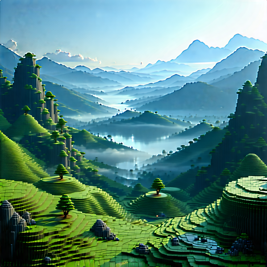 Tech Landscape Photography: Big data visualization