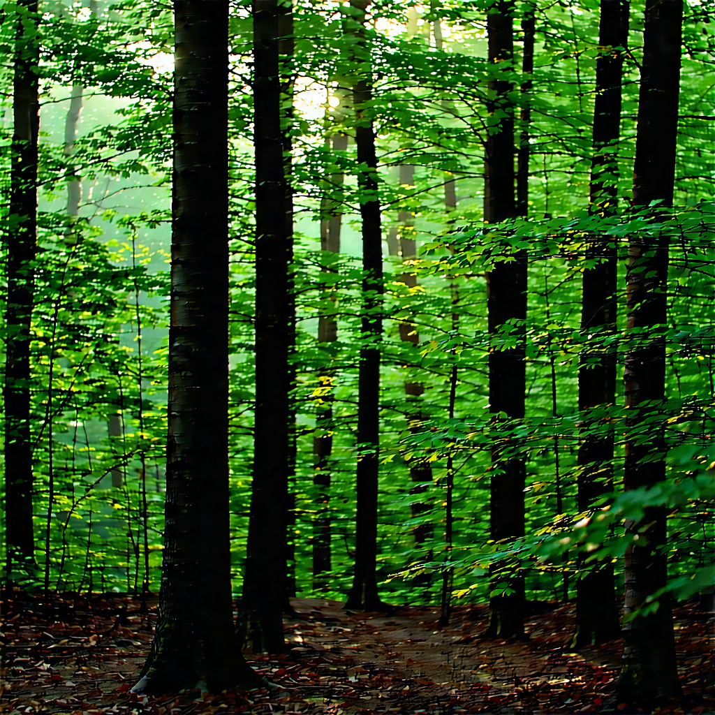 Nature Product Photography: Aerial view of (forest:1.39) canopy