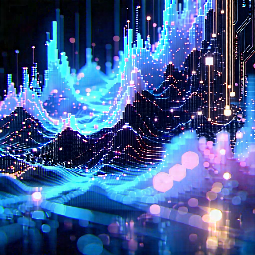 Tech Macro Photography: Big data visualization