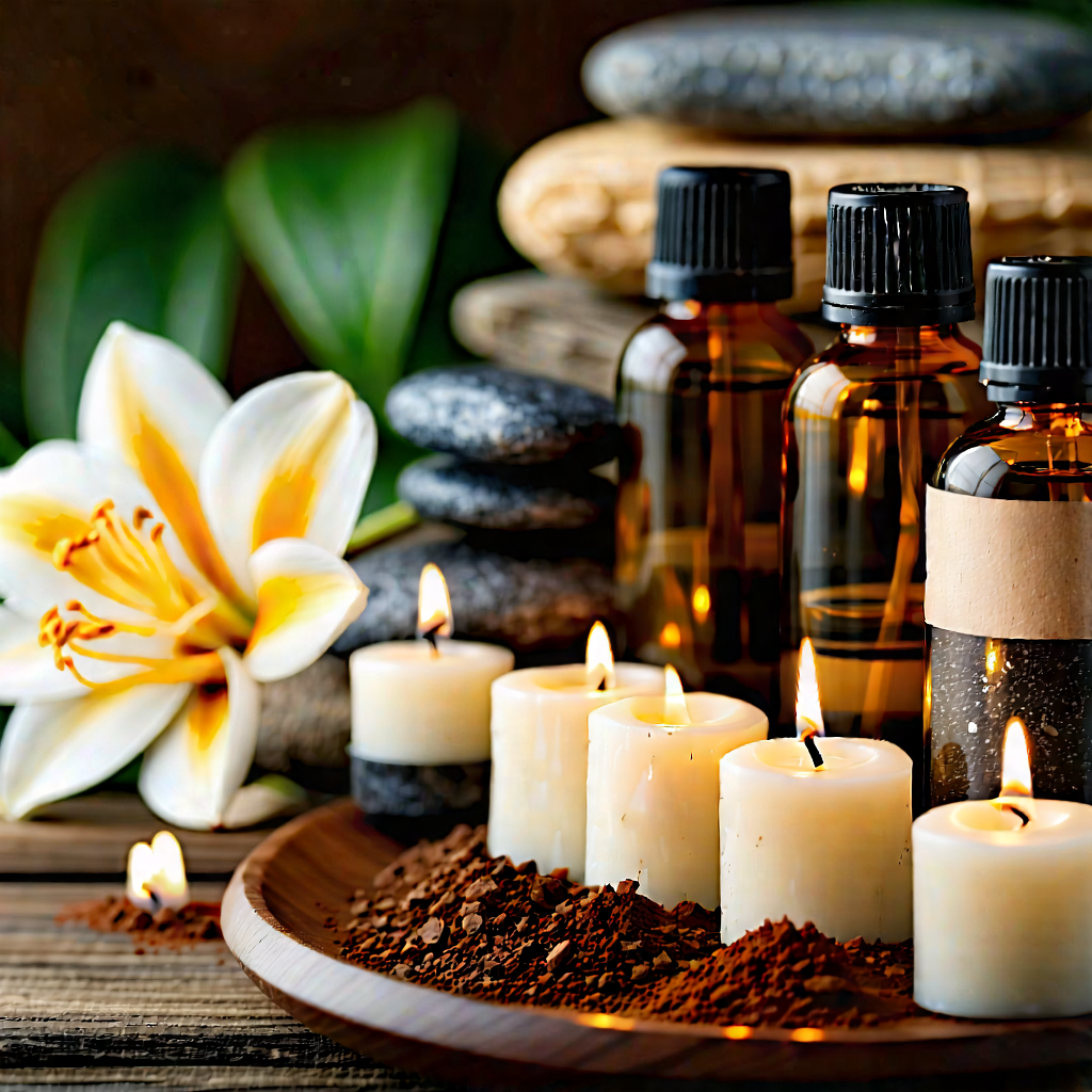 Lifestyle Advertising Photography: Wellness scene with aromatherapy