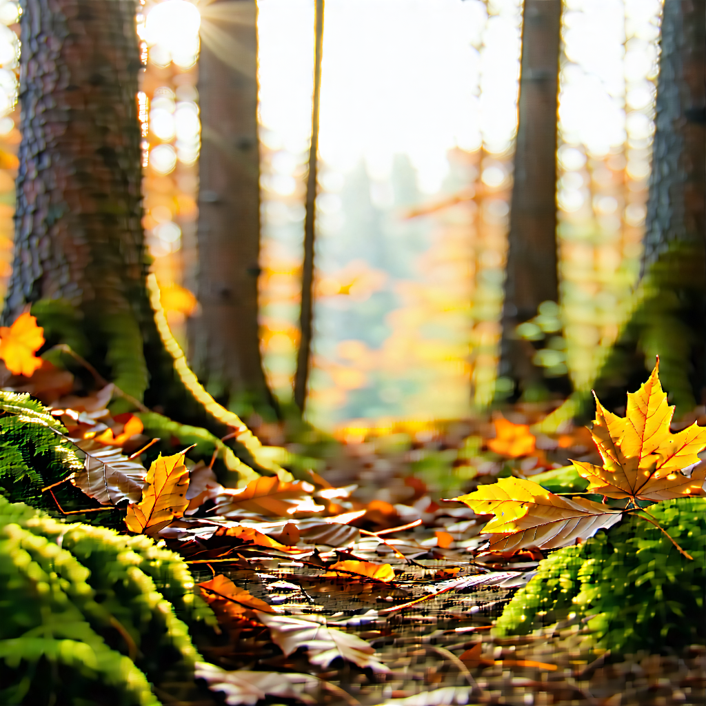 Lifestyle Long Exposure Photography: Autumn Hike During Festival Time With Forest Path