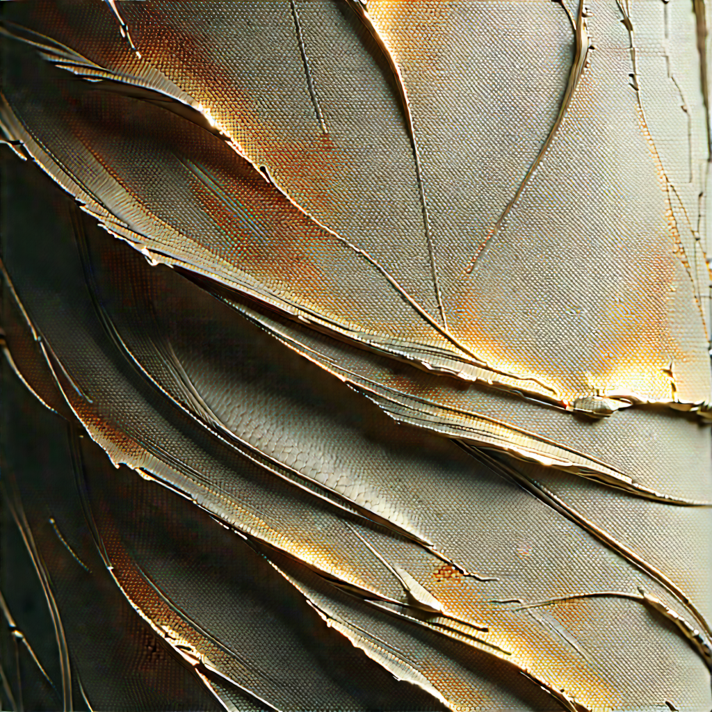 Abstract Hdr Photography: Macro view of textural detail