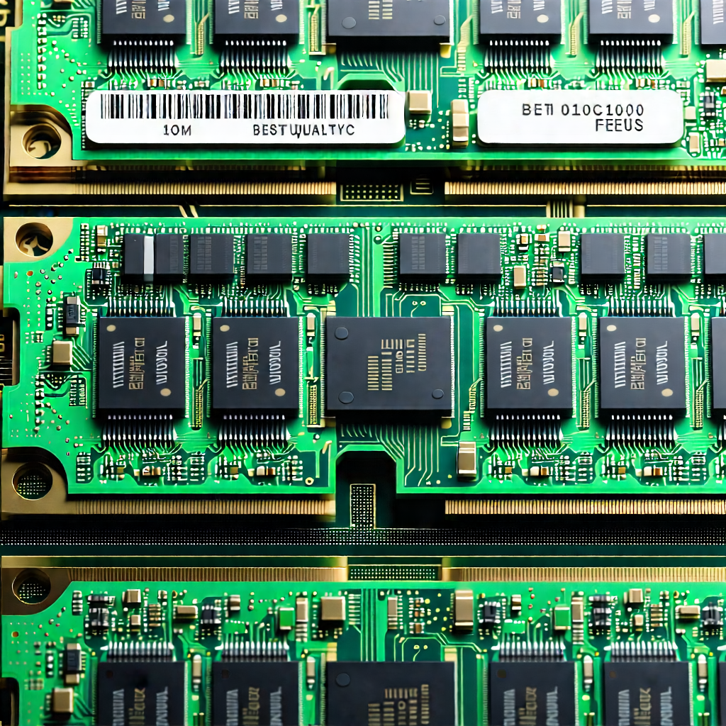 Tech Drone Photography: Close-up of memory module