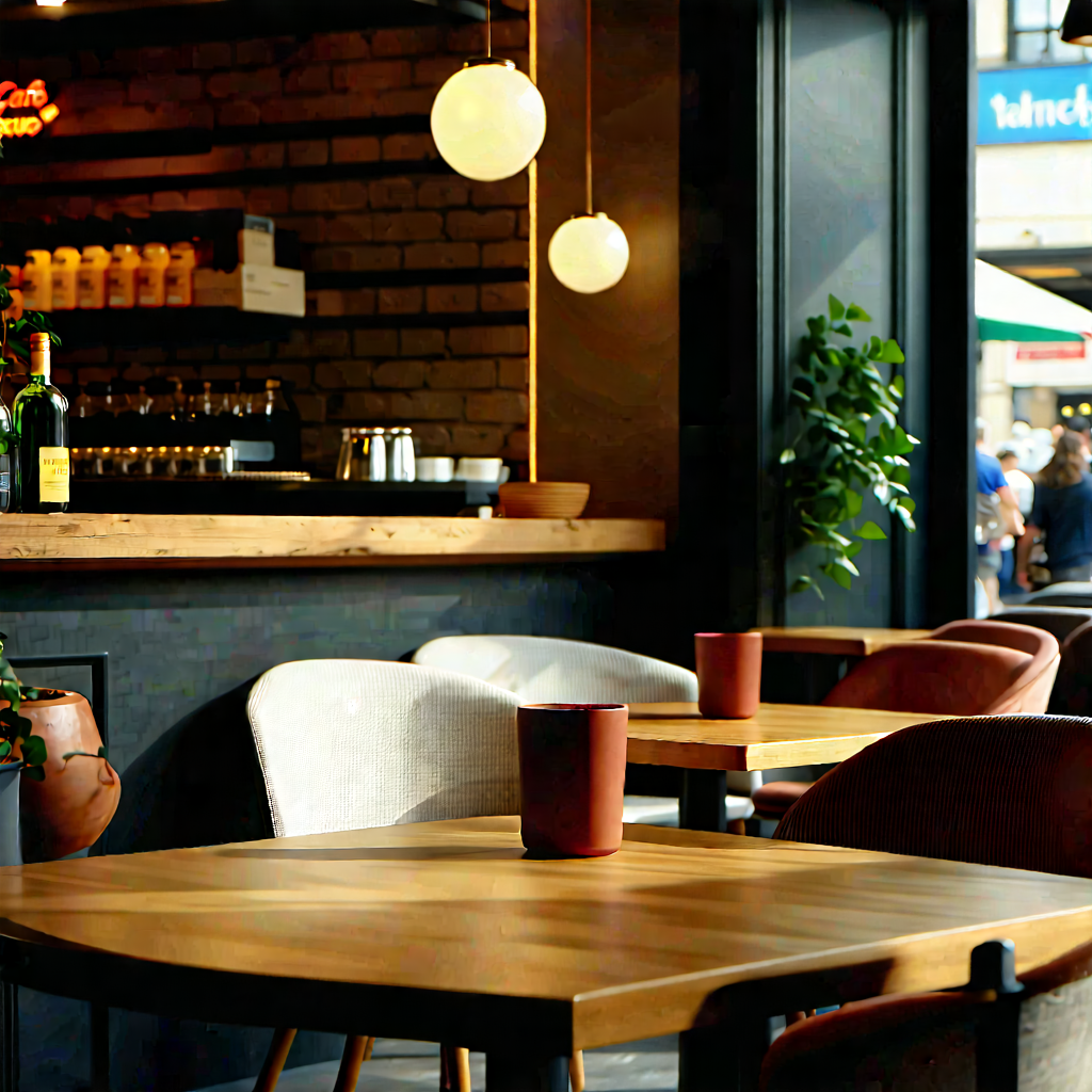 Urban Stock Photography: Urban cafe culture scene