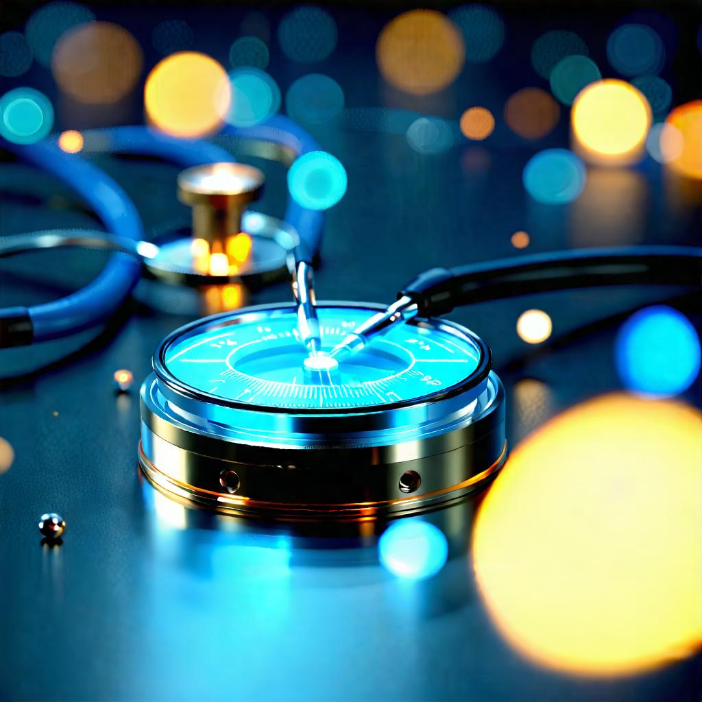 Tech Cinema 4d: Innovative Medical Technology Design With Clock Placed