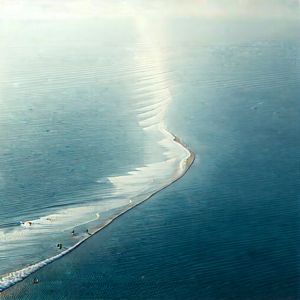 Abstract Aerial Photography: (minimalist:1.34) (design:1.3) with horizon line