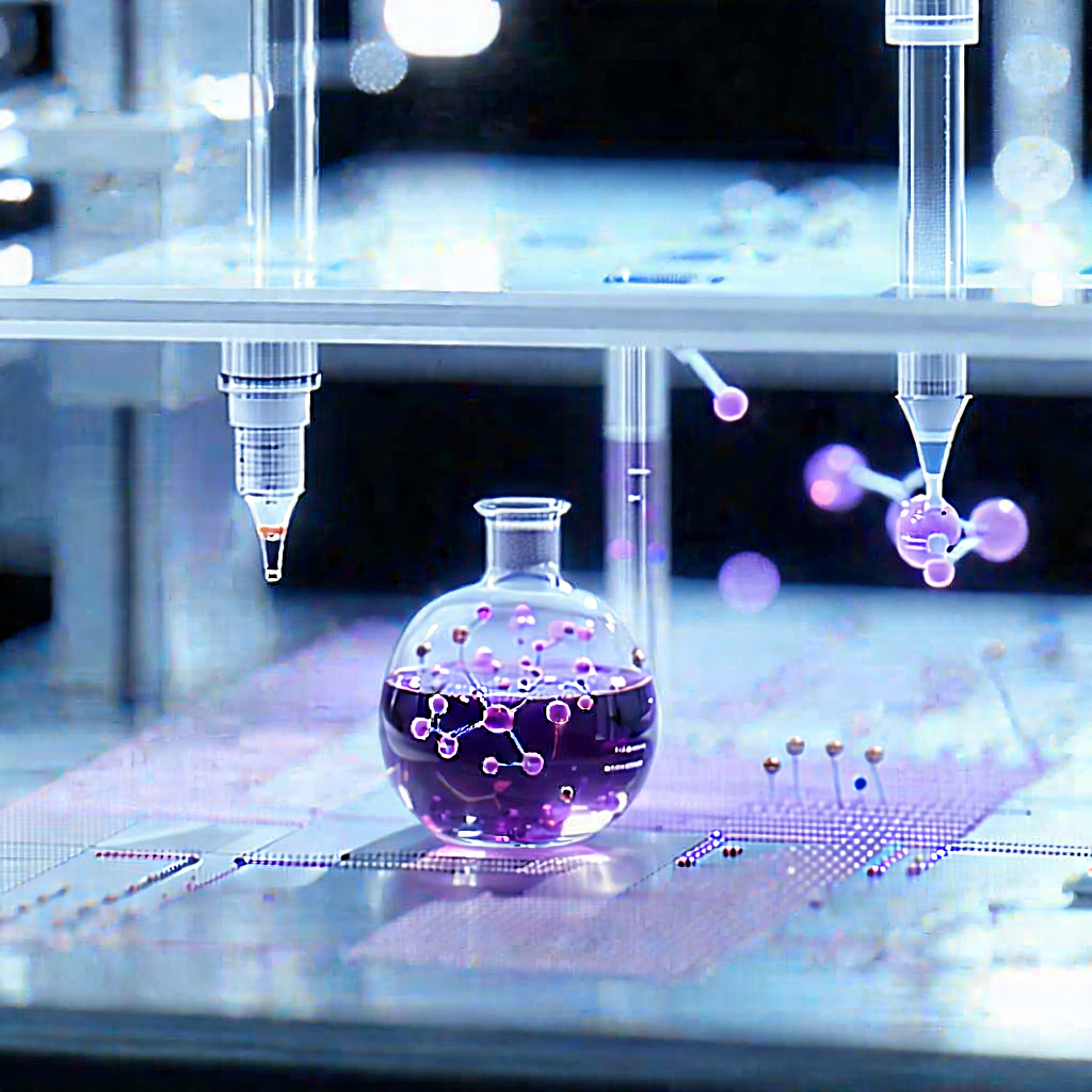 Tech Tilt-Shift Photography: Educational technology in (modern:1.23) laboratory