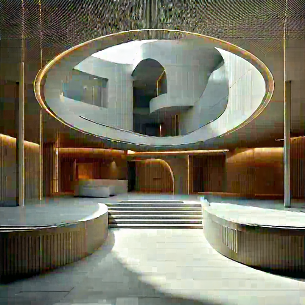 Tech Architectural Photography: Innovative Communication Tool Design With Large, Modern