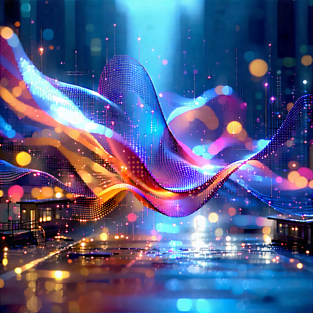Tech Advertising Photography: Big Data Visualization With Image, There