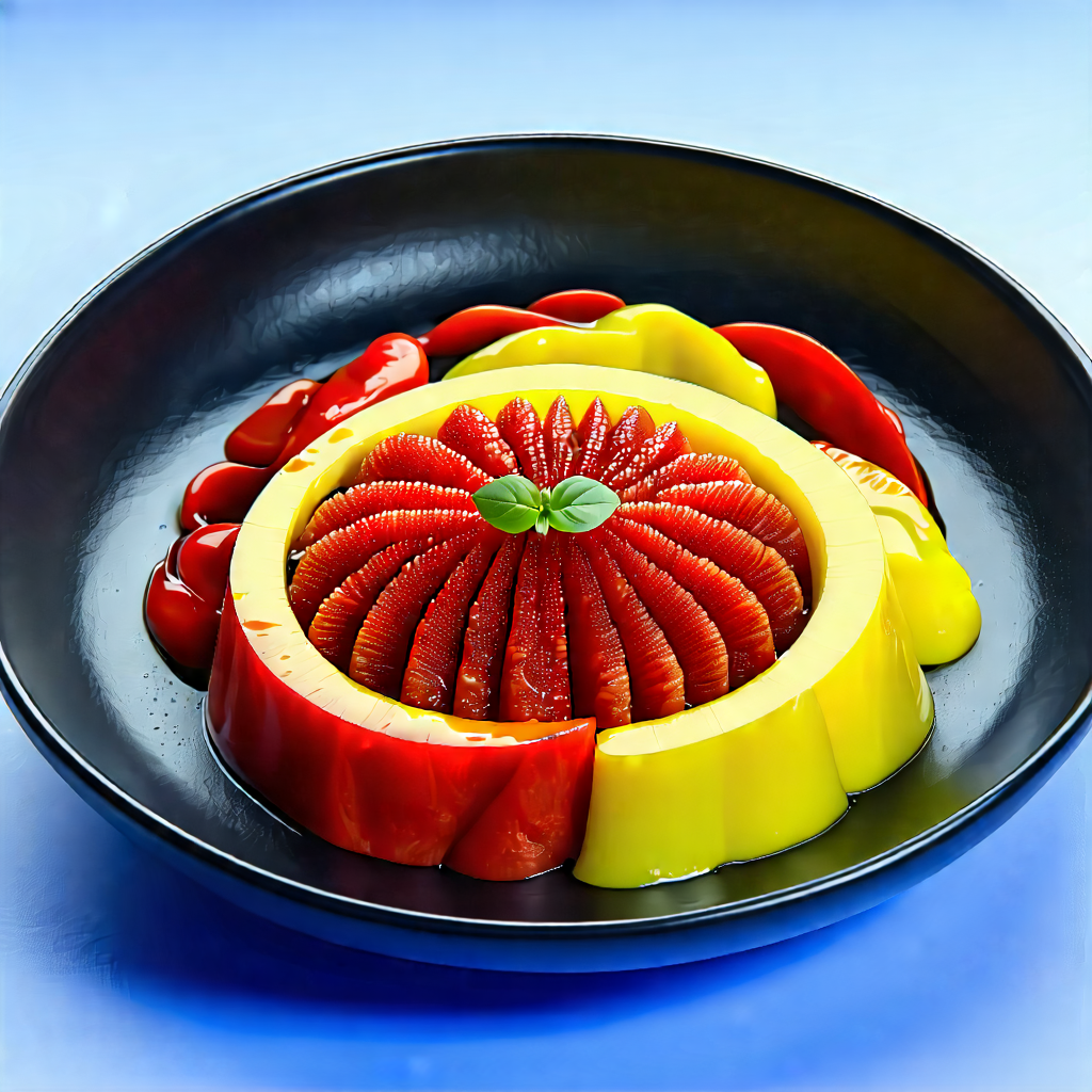 Lifestyle Professional Photography: Plant-based Dish Prepared With Vibrant Colors With Delicious Dessert