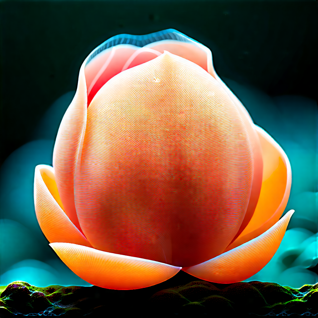 Nature Editorial Photography: Coral Reef In Spring Bloom With Close-up Flower,