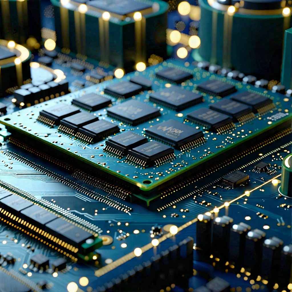Tech Professional Photography: Close-up of memory module