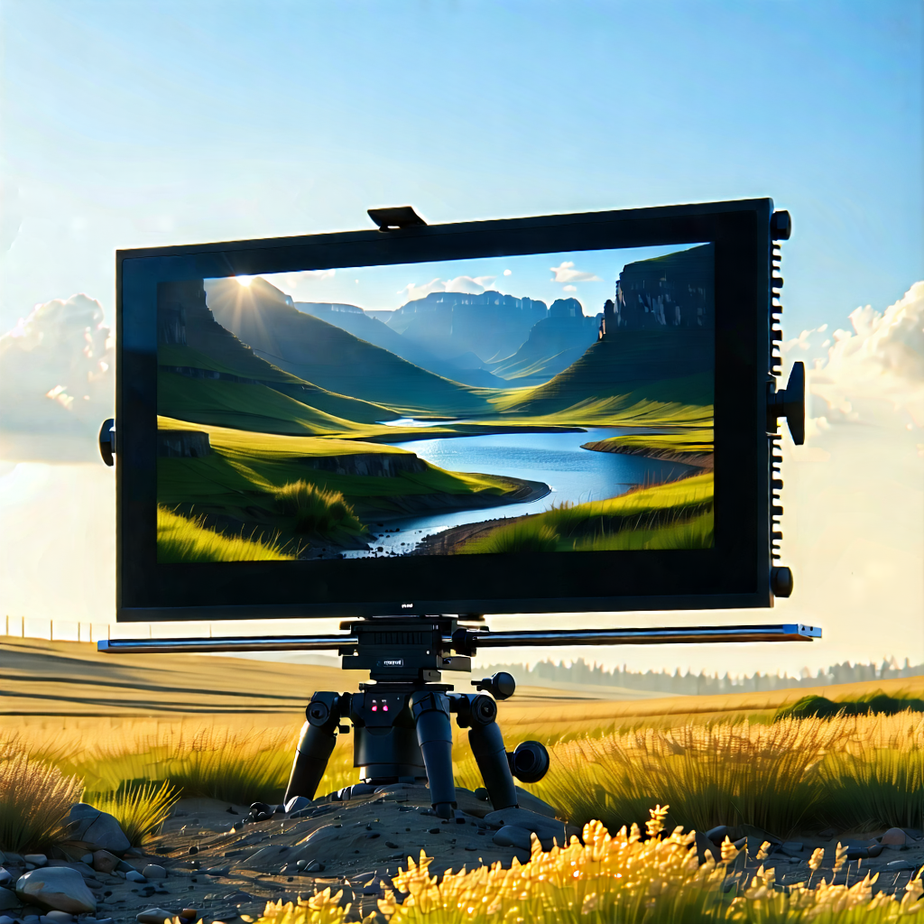 Tech Landscape Photography: Entertainment Technology In Field Deployment With Large Screen