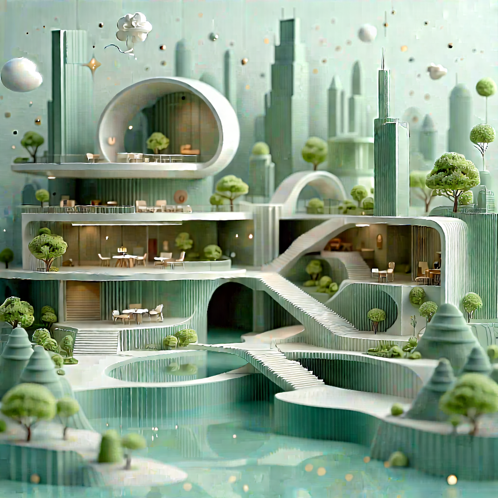 Abstract Tilt-shift Photography: Conceptual Representation Of Thought With Image, There